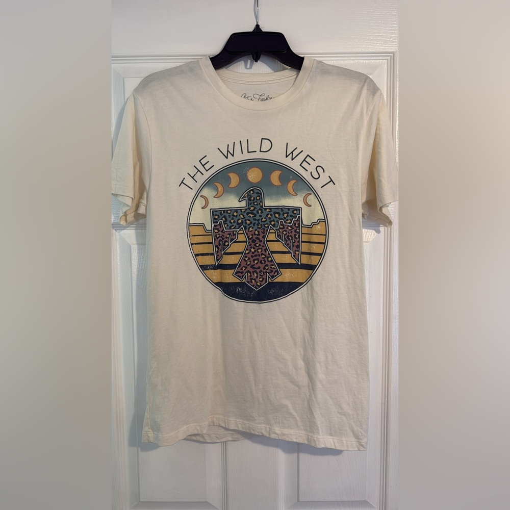 Cream Graphic T-Shirt